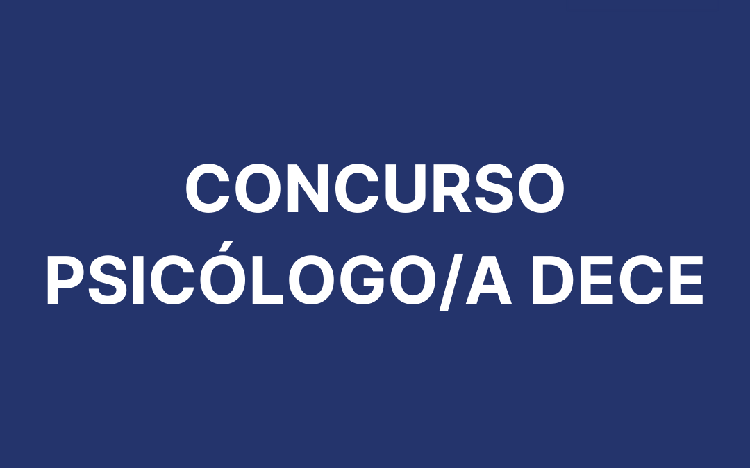 Concurso para psicólogo/a para Departamento de Consejería Estudiantil de la Escuela Francesa de Cuenca.