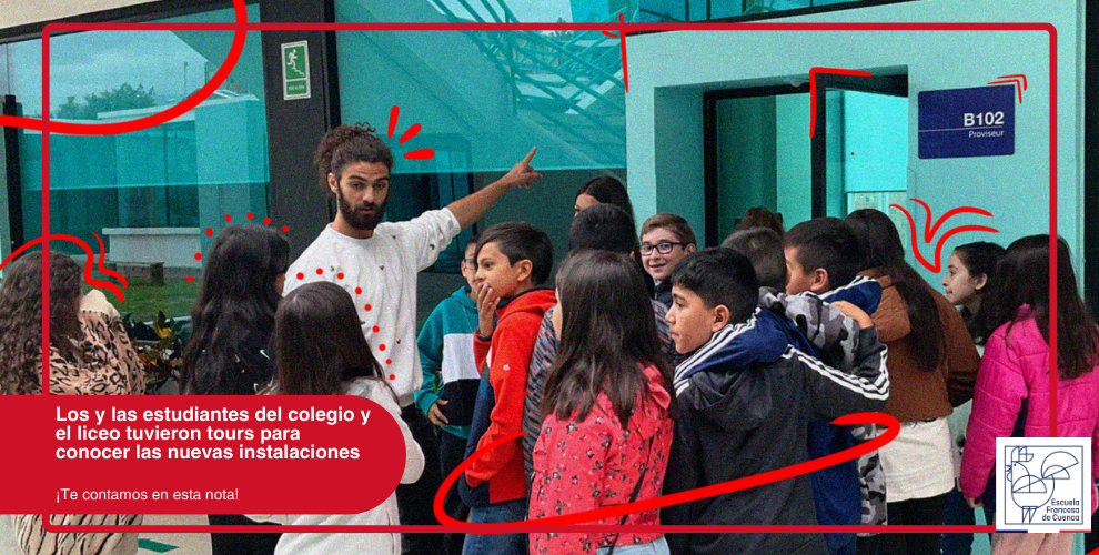 Estudiantes de la Escuela Francesa de Cuenca Exploran sus Nuevas Instalaciones
