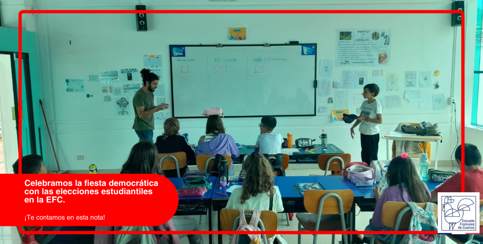 Celebrando la Democracia en la Escuela Francesa de Cuenca