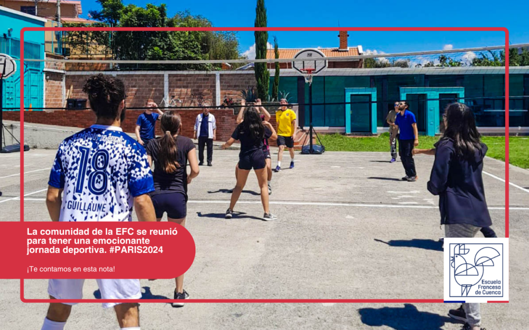 Jornada Olímpica en la Escuela Francesa de Cuenca fue celebrada con entusiasmo