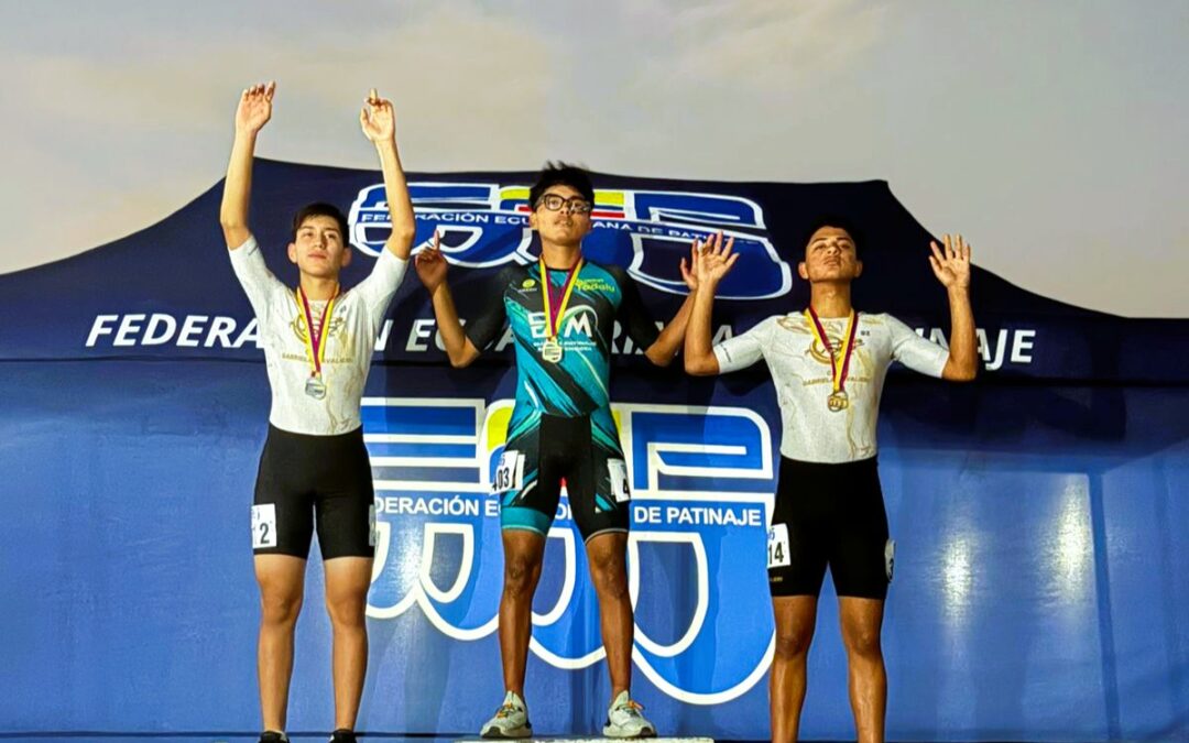 Jorge Arévalo, Estudiante de la EFC, Conquista Tres Medallas en Primer Ranking Nacional de Patinaje de Velocidad 2026