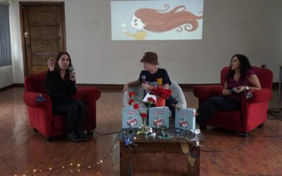 Lectura de “Mi amiga Agostina” con presencia de estudiantes de la Escuela Francesa de Cuenca