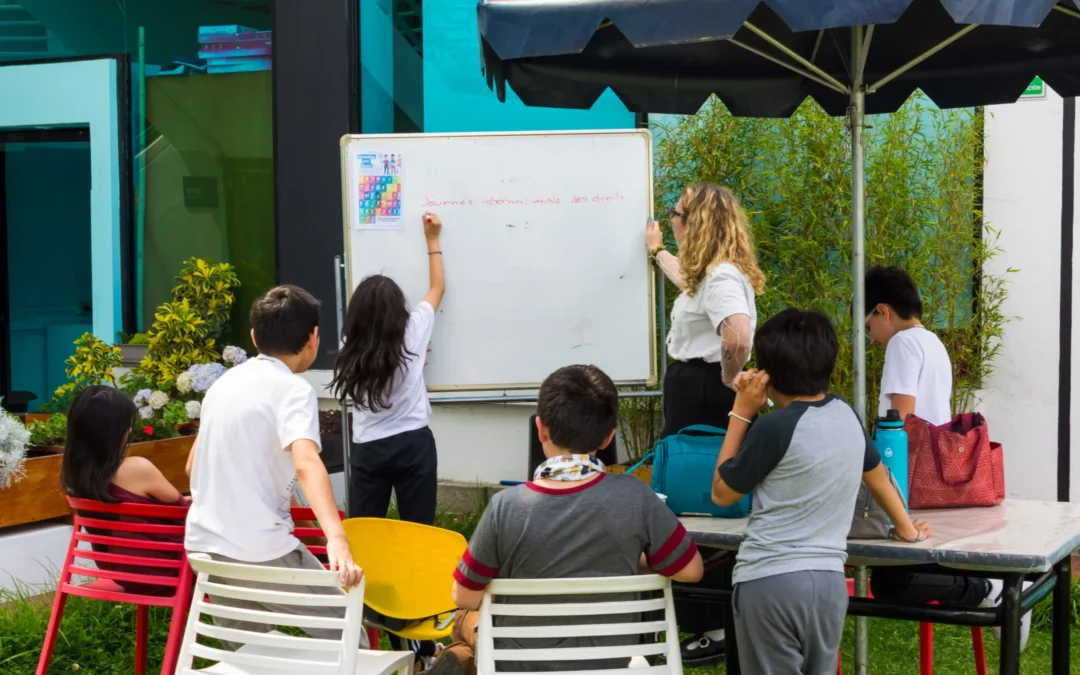 Conmemoramos el Día de los Derechos de las Infancias en la Escuela Francesa de Cuenca