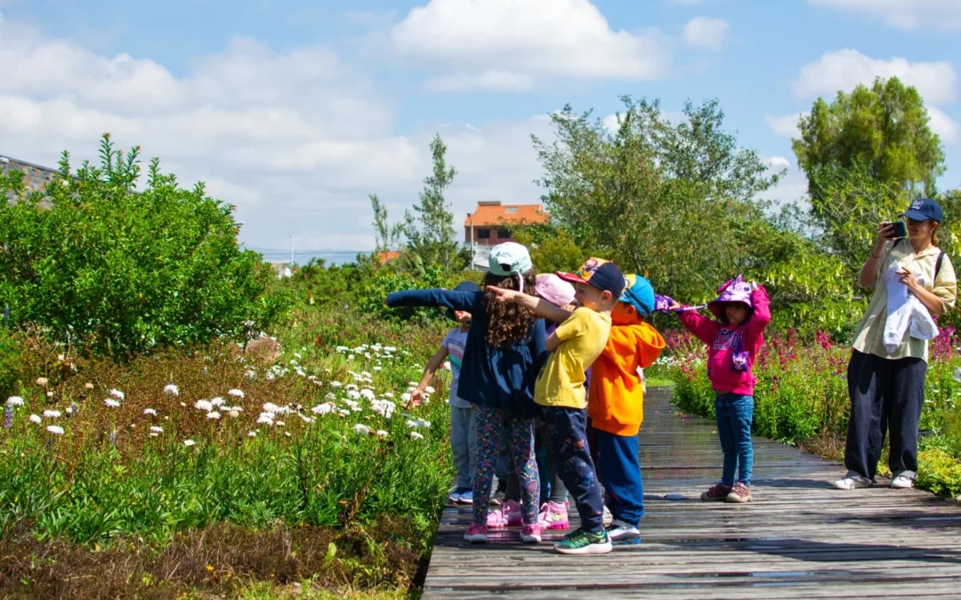 Estudiantes de Maternal y 5ème Visitan Jardín Botánico de Cuenca