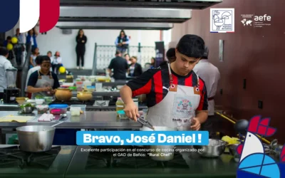 José Daniel, de la Escuela Francesa de Cuenca, culmina con reconocimiento su participación en Rural Chef
