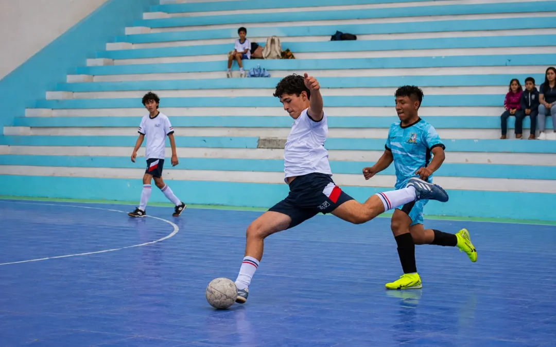 Intenso debut del Liceo Francés de Cuenca en el Torneo Intercolegial de Fútbol Sala