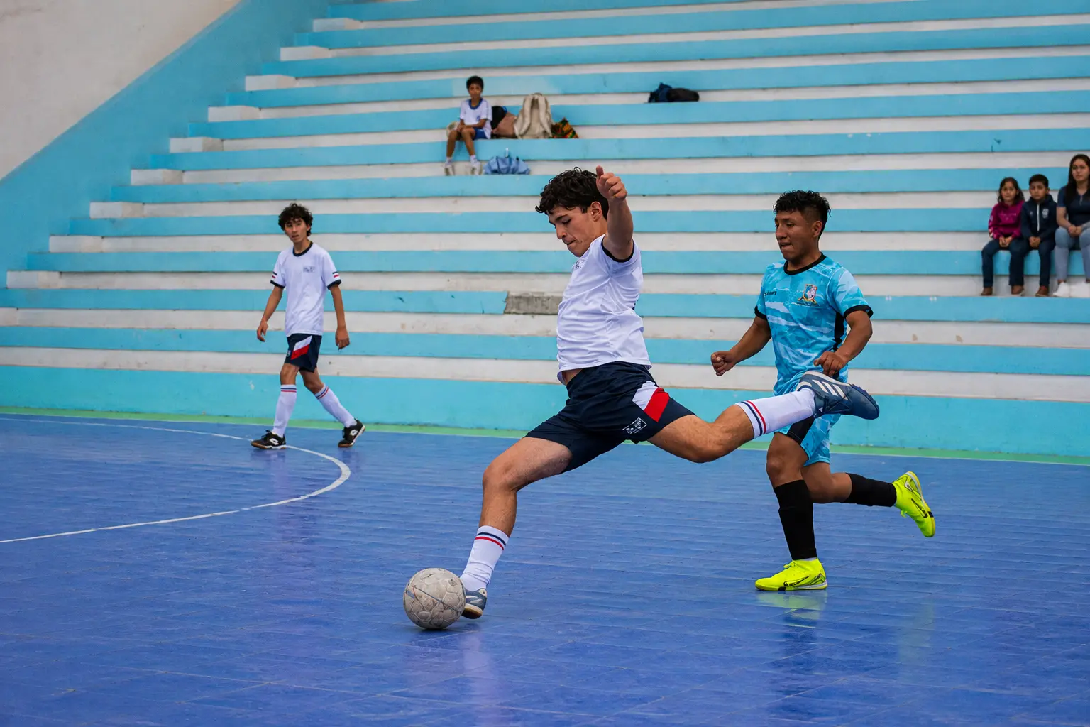 Futsal Kickoff on the Blue Court